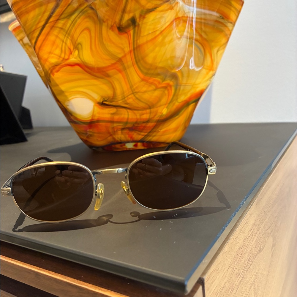 Vintage Persol antique-bronze Sunglasses